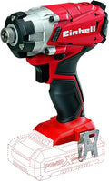 Einhell Visseuse Clé à chocs à percussion sans fil sur batterie TE-CI 18 Li - Solo Power X-Change (18V , Régime : 0-2300 trs/min, Couple : 140 Nm