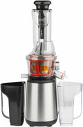 H.Koenig Extracteur Fruits et Légumes Vertical GSX22 Centrifugeuse Vitamin + sans BPA-82 mm Large Bouche-3 Tamis pour jus Fin ou épais