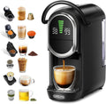 Cafelffe Machine à Café Multi-Capsules MK-609S 6 en 1, 7 tailles de tasse, machine expresso 19 bars
