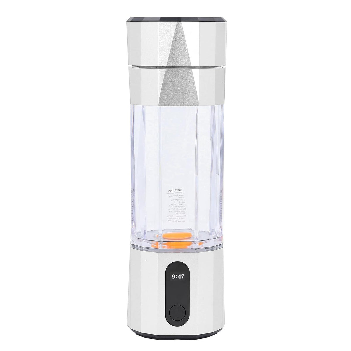 KIMISS Générateur de Bouteille d'eau Riche en Hydrogène - Bouteille d'eau à Hydrogène 6000 à 8000 PPB Ioniseur 'eau à électrolyse Rapide Rechargeable