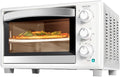Cecotec Four de comptoir Bake&Toast 2600 Blanc 4Pizza, 26 L, 15500 W, Comprend une pierre à pizza Pietra pour un résultat traditionnel, 6 fonctions