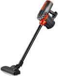 Aoun Aspirateur silencieux filaire léger, 18 000 Pa, aspiration verticale puissante avec filtre HEPA, 600 W, nettoyeurs ménagers pour poils d'animaux