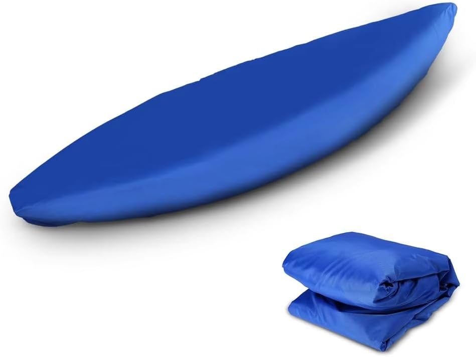 Housse Kayak pour FeelFree Lure II Tandem, Tissu Oxford Épaissi Avec Revêtement Argenté Améliore La Protection Solaire. Cordon Élastique Sécurise
