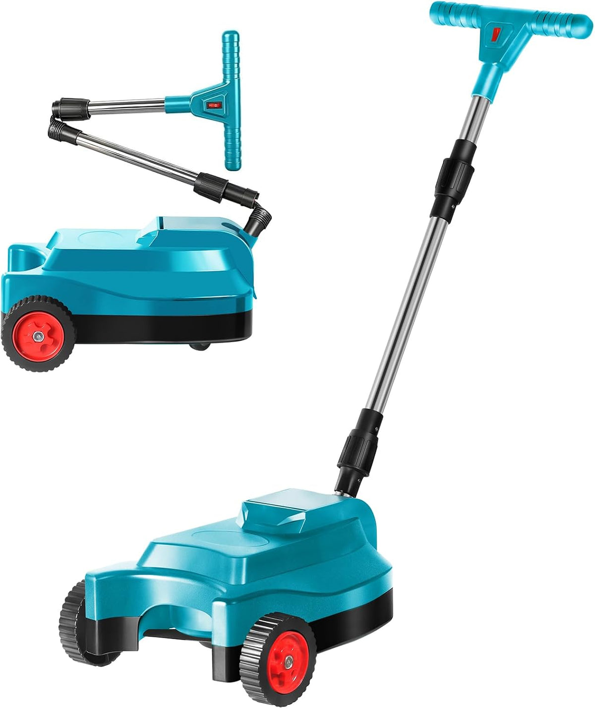 LIROPAU Tondeuse à Gazon sans Fil, Tondeuse à Gazon sans Fil, Largeur de Coupe 23cm