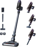Rowenta X-Pert 6.60 - Aspirateur Balai sans Fil - Violet, Nettoyage puissant sur tous les sols - Aspirateur voiture efficace - Brosse LED