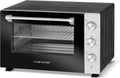 riviera&bar Four Posable Parois Tempérées - 1500W, 30L Inox - 5 Modes de Cuisson - Minuterie 90 min - Double Paroi Isolante - Accessoires Inclus