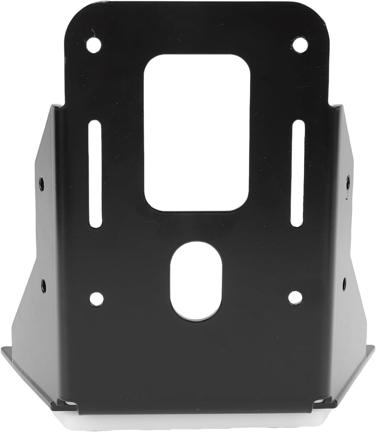 Alomejor Support de Moteur de Pêche à la Traîne, Support de Tableau Arrière en Aluminium Robuste pour Kayak et canoë, Installation Facile pour Moteurs