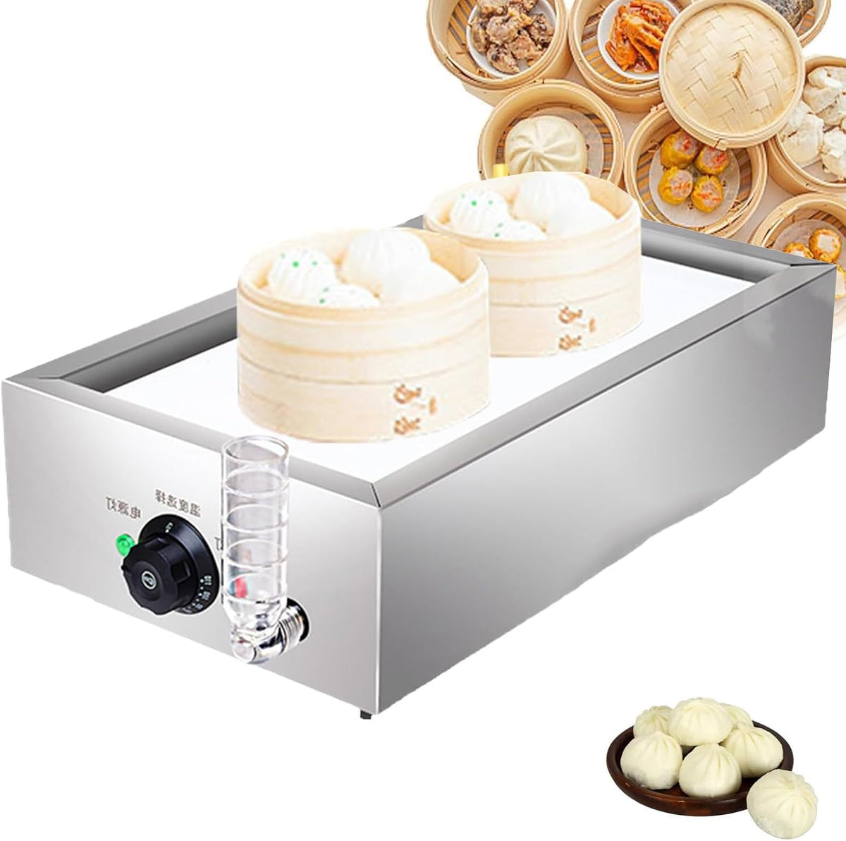 Cuiseur Vapeur Électrique Pour Brioches, Cuiseur Vapeur Professionnel, Température 30-110 °C, Alarme De Surchauffe, Pour Brioches Vapeur