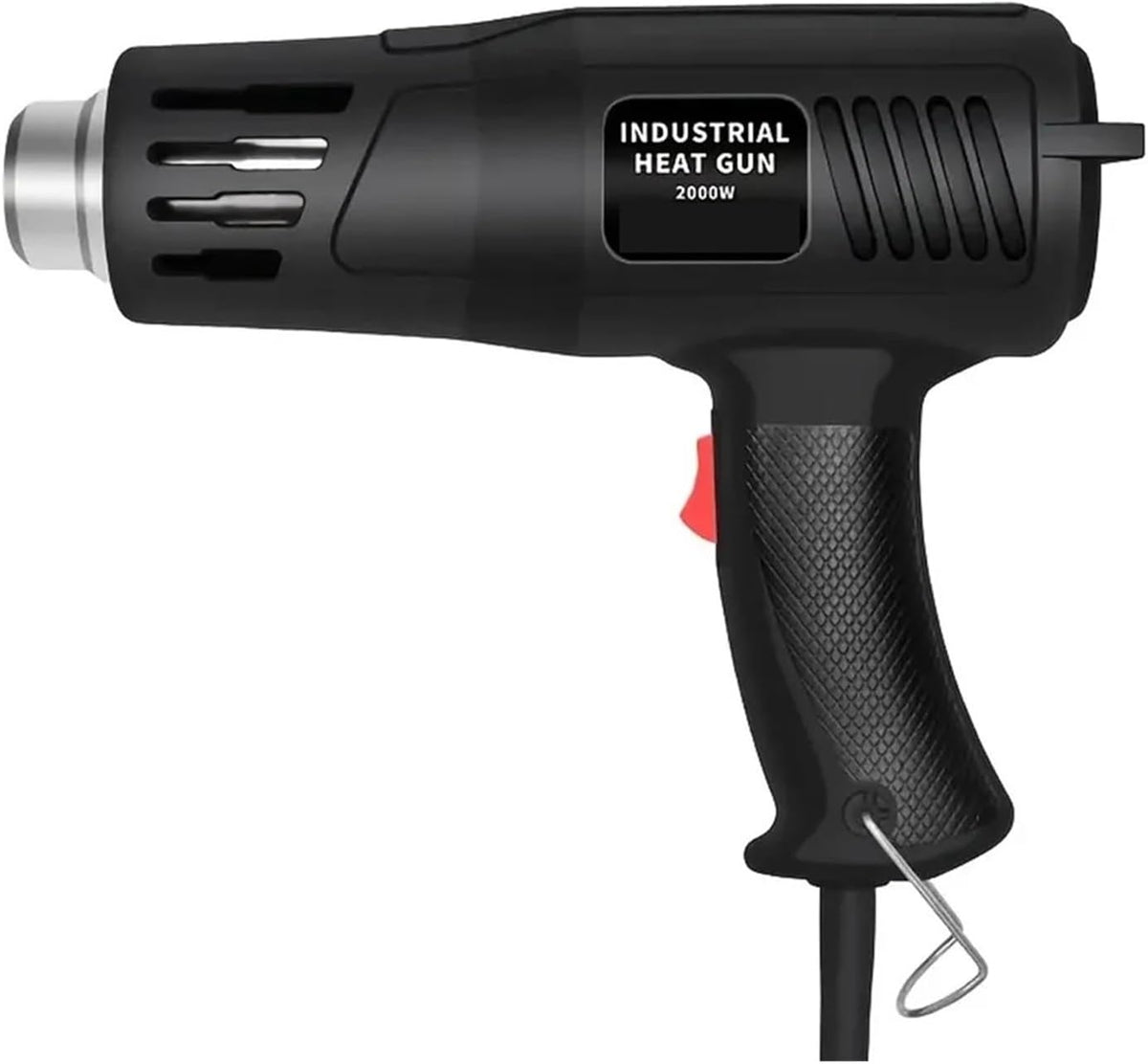 Pistolet à air chaud 2000 W haute puissance à régulation de température, outil de chauffage électrique industriel pour la cuisson de films automobiles