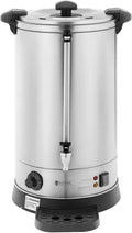 Helloshop26 Distributeur d'eau chaude 19,7 litres 2500 watts plateau d'égouttage argent 14_0004290
