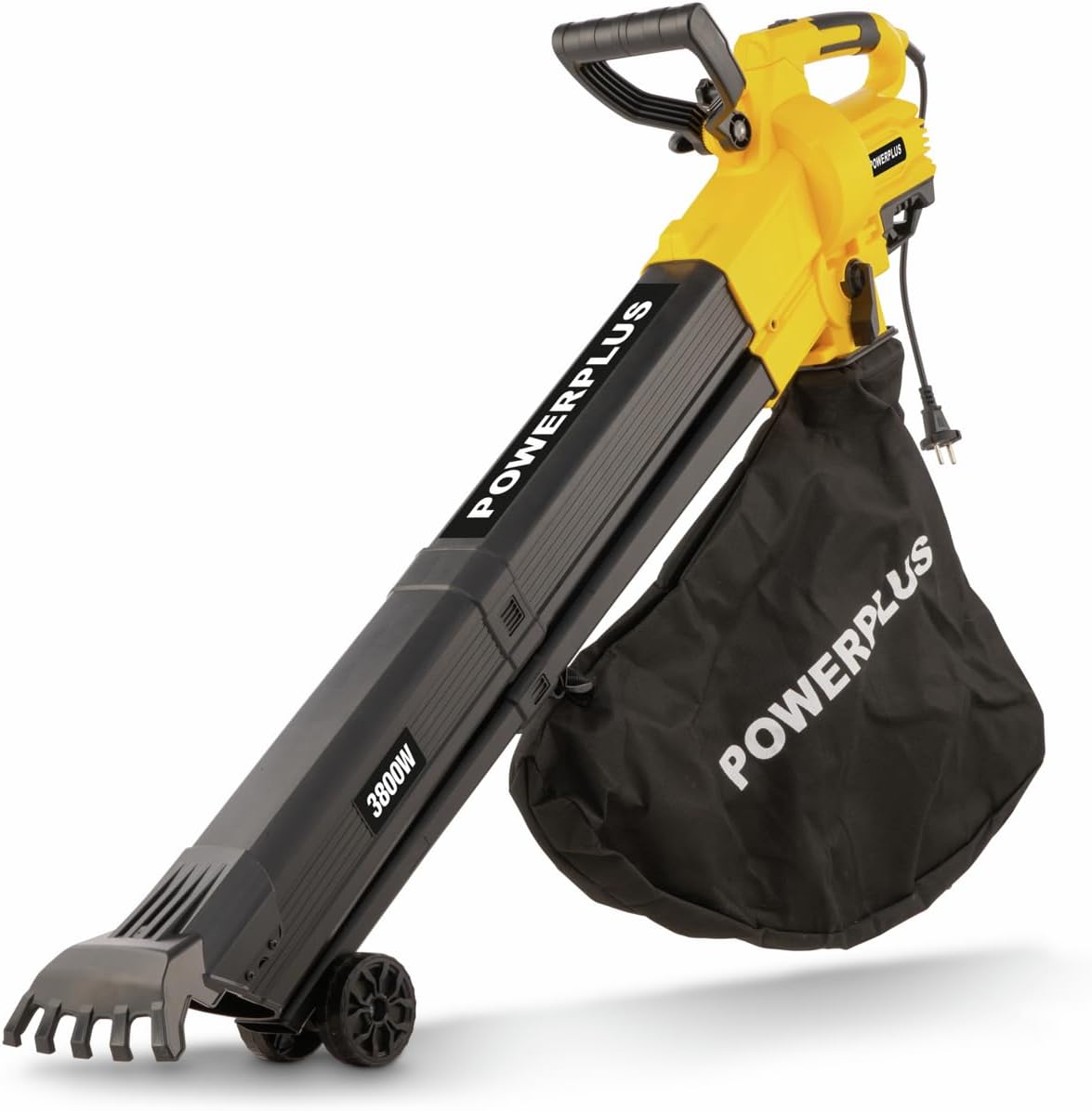 Powerplus Souffleur à Feuilles électrique POWXG4039 - Souffleur et aspirateur à Feuilles électrique de 3800 W - Outil de Jardin