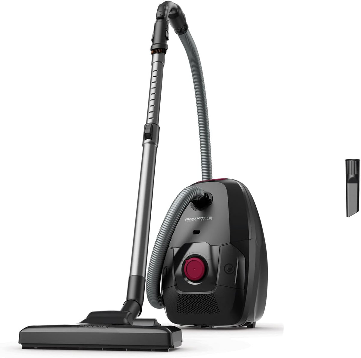 Rowenta - Green Force Max Aspirateur avec Sac et - Noir - Bordeaux