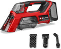 Einhell Shampouineuse sans fil TE-SCL 18/200 Li-Solo, PXC, 18 V, fonction 3-en-1, réservoir eau propre 200 ml, tapis, textiles et voiture, 2 brosses