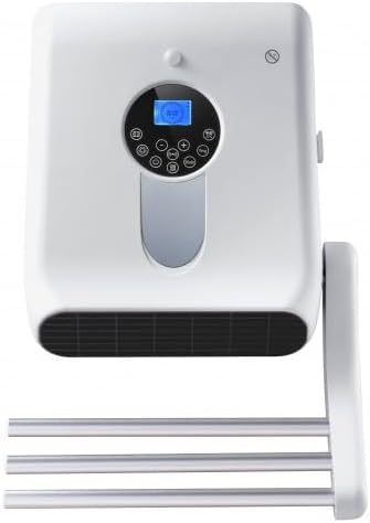 DREXON, Sèche-serviettes soufflant TARA, 2000W, 3 Barres chauffantes escamotables avec Soufflerie
