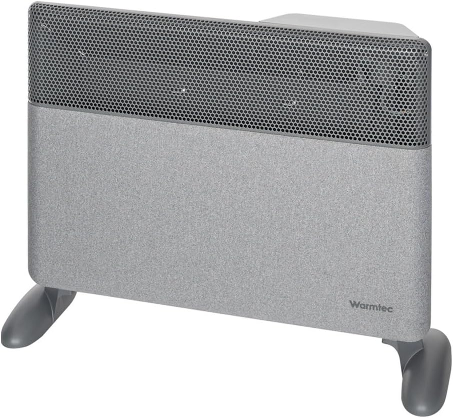 WARMTEC Radiateur électrique 1500W Inverter - Convecteur Connecté mural et portable - Chauffage intelligent avec Wi-Fi et thermostat - Minuterie