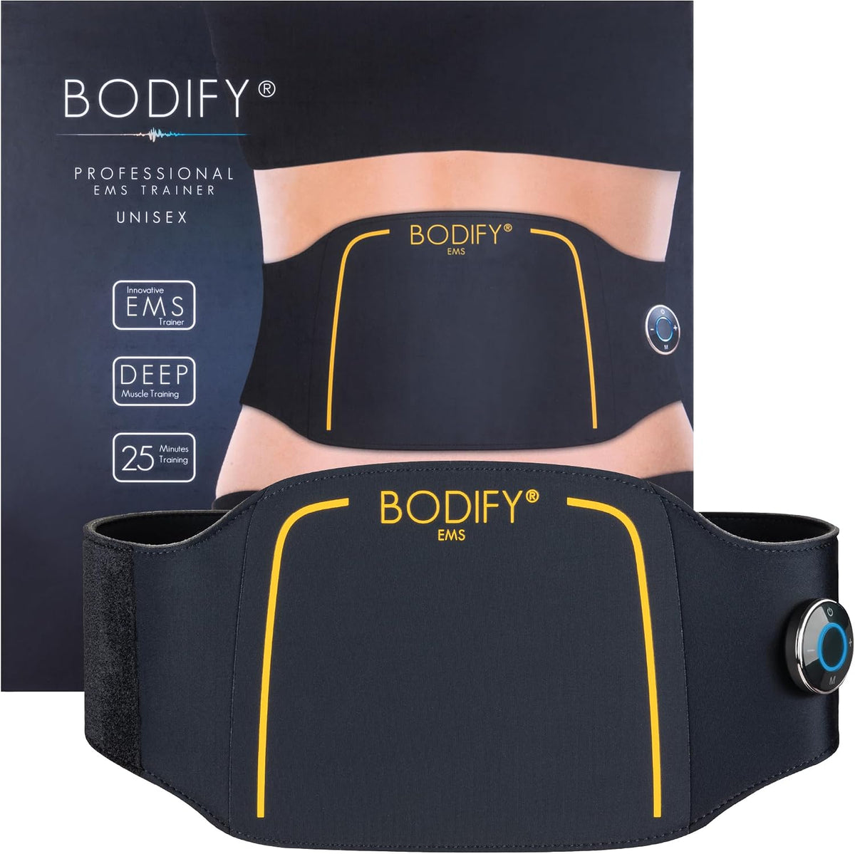 Bodify EMS Back Trainer Pro, Activation ciblée des Muscles du Dos !, Activation Musculaire, Entraînement EMS, Entraînement des Muscles du Dos