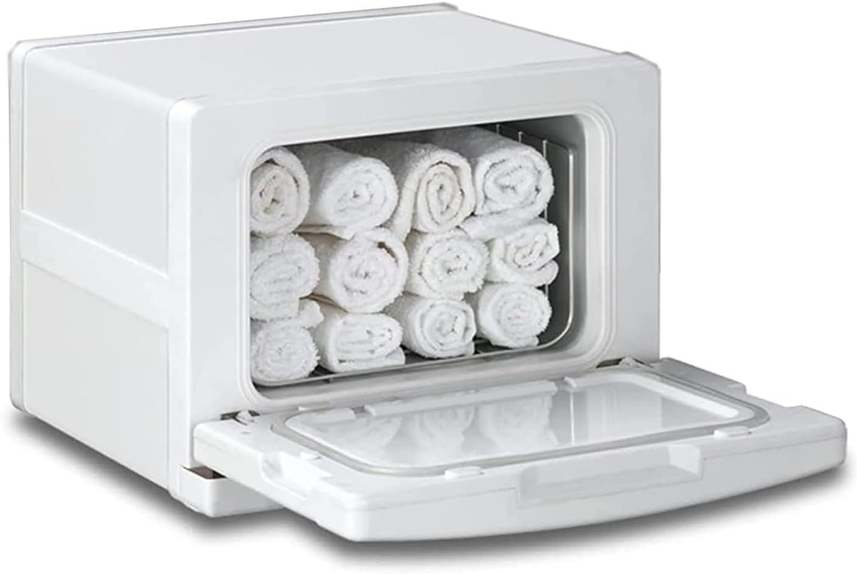 COYEUX Chauffe-Serviettes Chaud 8 L, Armoire Chauffe-Serviettes Professionnelle 200 W, Chauffage Uniforme à 360°, intérieur en Aluminium amélioré
