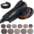 Ponceuse Excentrique Polyvalente MAXXT 230V : Pads de Soutien 125mm & 150mm, Ponceuse Électrique Sans Balai avec Vitesse Réglable