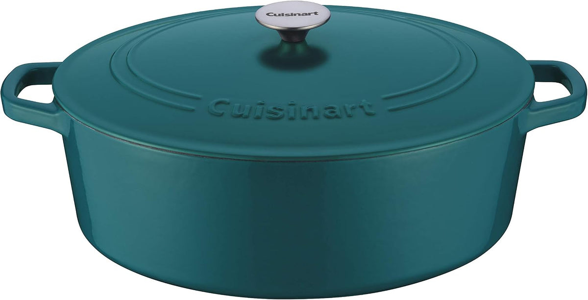 CUISINART Casserole ovale 7 QT Bleu sarcelle