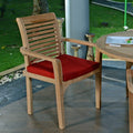 Teck'Attitude Fauteuil de Jardin en Teck Massif Samoa