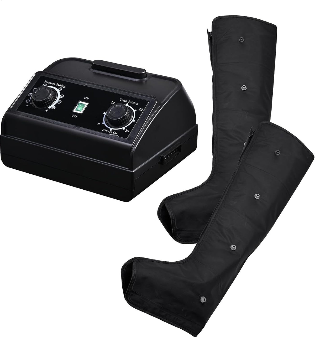 Generisch Massageur de jambes à compression d'air Masseur pour Pieds à Pression Air
