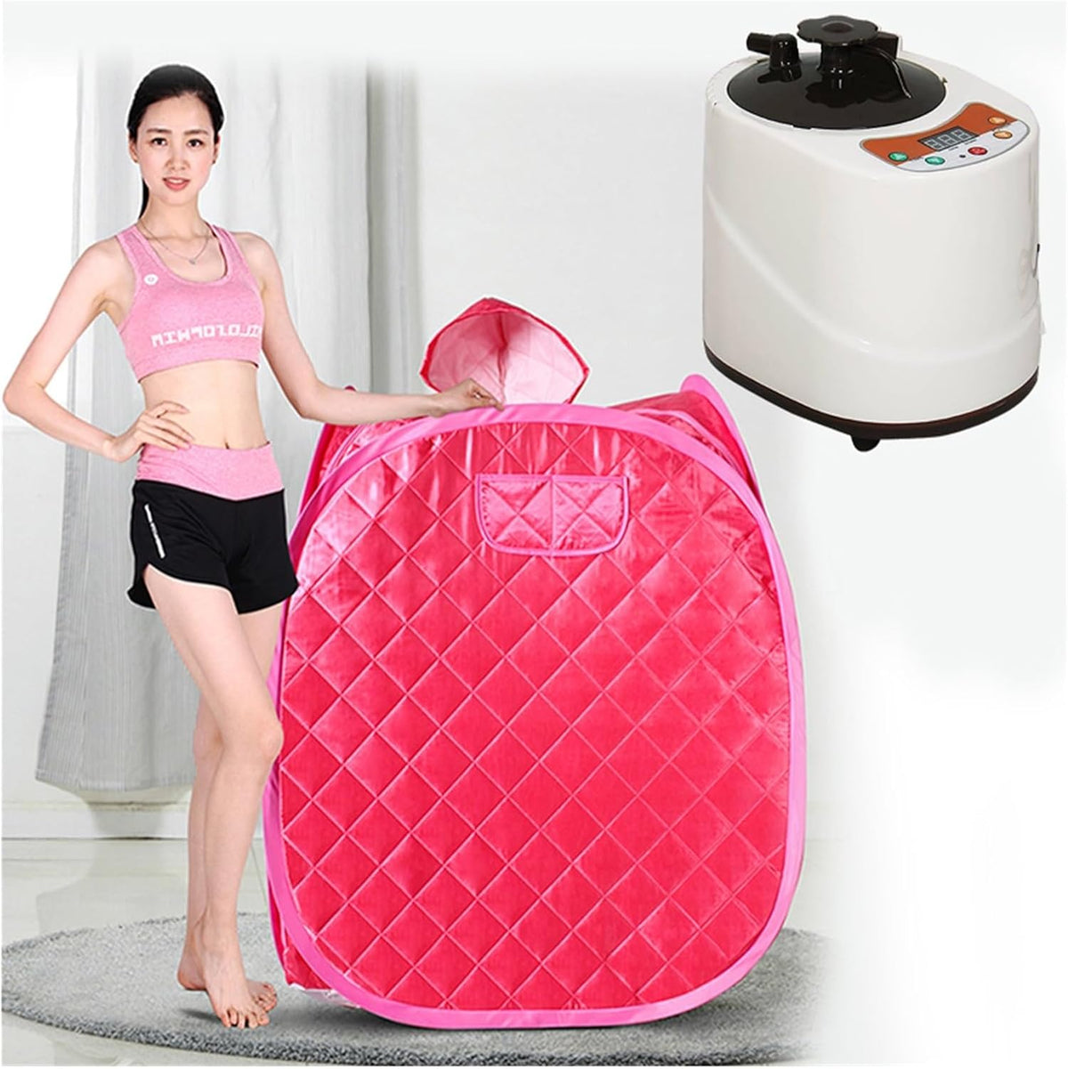 Couverture de sauna, sauna portable pour la maison, Kit de sauna portatif de cabine de sauna de bain de tente de sauna de 2L