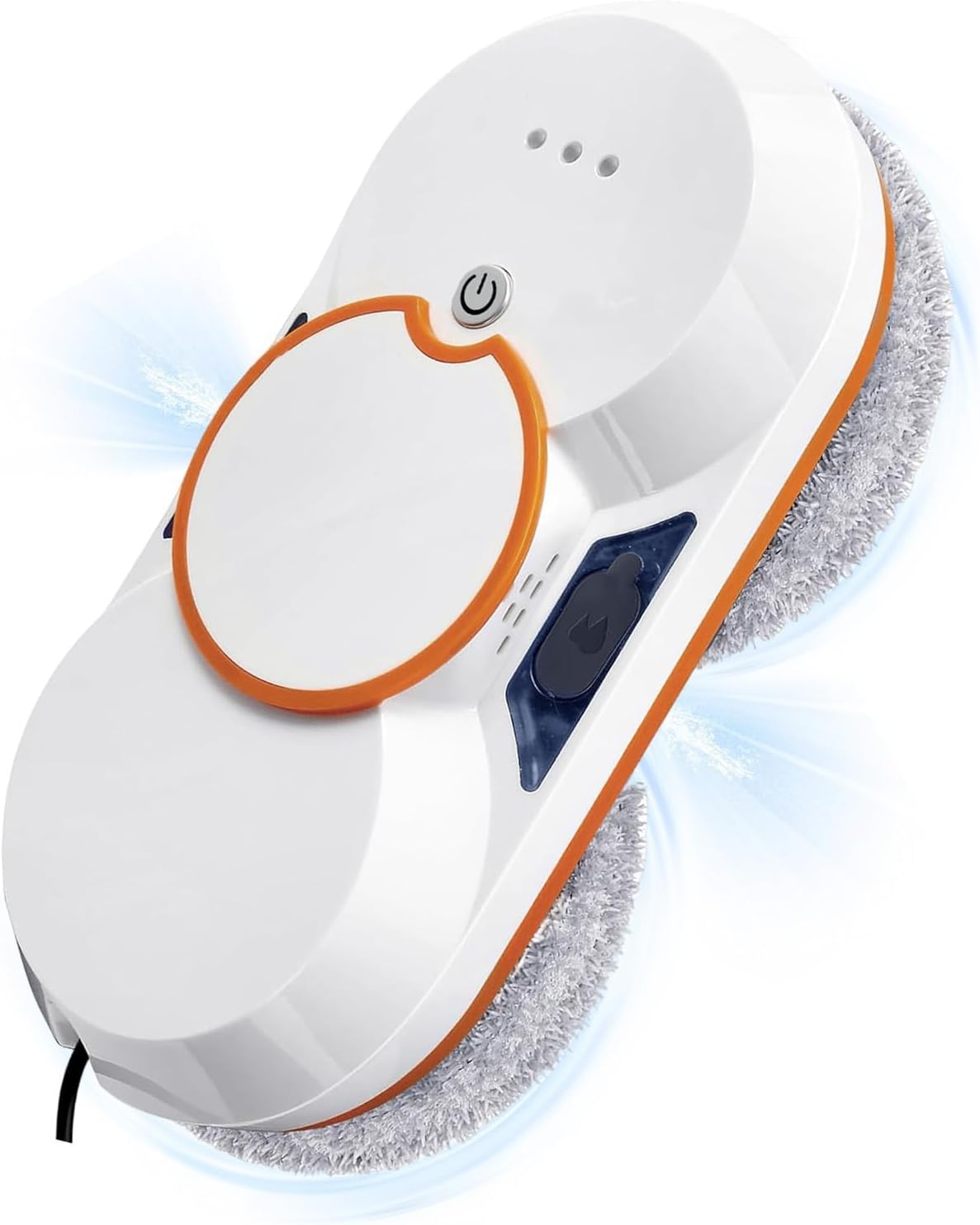 Kouamor Robot Nettoyeur de vitres Intelligent - 5600 Pa, Fonction de pulvérisation Automatique, télécommande