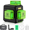 Huepar Niveau Laser Vert Chantier Autonivelantavec Batterie Rechargeable