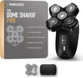 The Dome Shaver PRO MANSCAPED : Rasoir pour la tête pour Homme, Cinq têtes de rasage, Technologies SkinSafe & FlexAdjust, Étanche