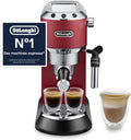 De'Longhi Dedica Style - Machine à Espresso Manuelle Mousseur à Lait Manuel, Machine à Café Compacte, Expresso et Cappuccino