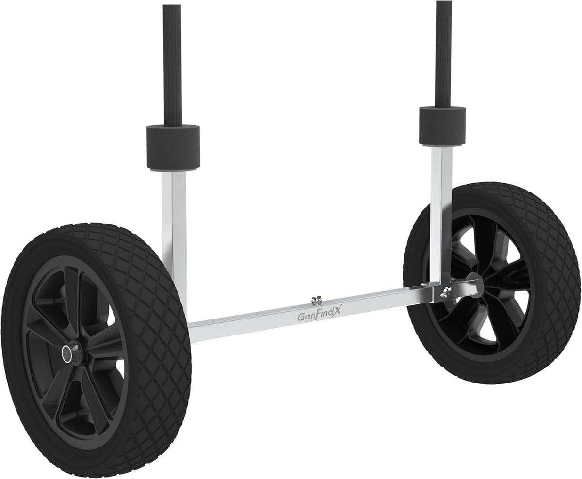 Chariot de transport pour kayak lourd, Chariot de transport pliable réglable avec roues robustes