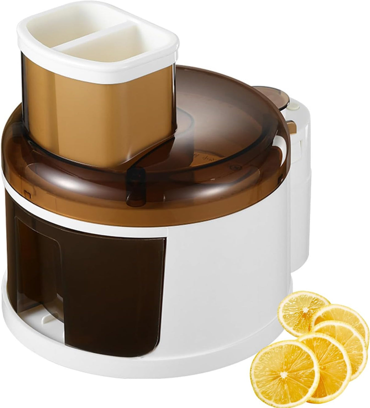 Trancheuse électrique de légumes et de fruits avec entrée d'alimentation élargie et réglage à 2 vitesses