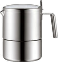 WMF Machine à expresso Kult 300 ml, machine à expresso pour 6 tasses, acier inoxydable Cromargan mat, induction, va au lave-vaisselle