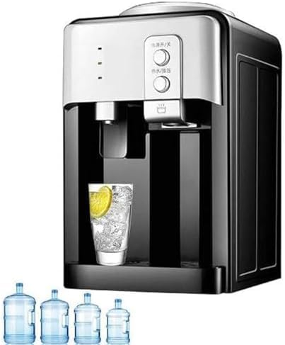 Fontaine à Eau De Comptoir avec Machine à Glaçons - Eau Chaude Et Froide électrique pour La Maison, Le Bureau, Les Résidences étudiantes - Efficace