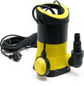 Helloshop26 Pompe pour eaux usées 7000l/h 400 watts pompe submersible construction drainage jaune 16_0000617