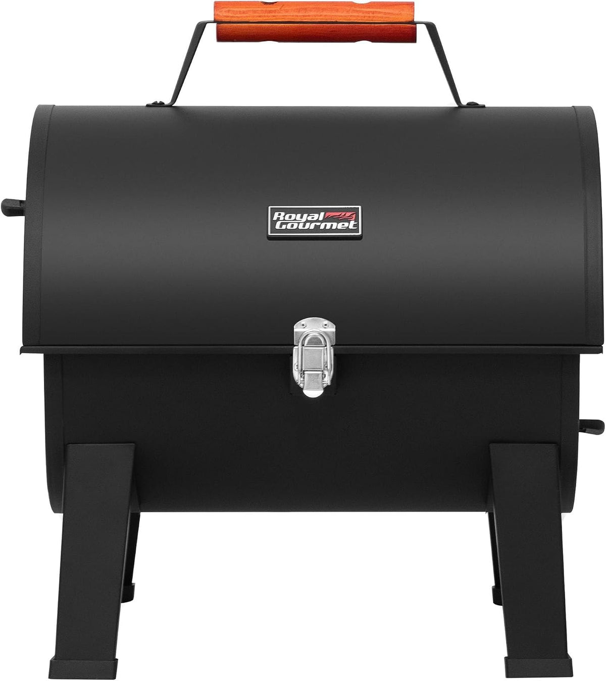 Royal Gourmet CC1619 Barbecue à charbon de table portable, zone convertible couvercle à gril
