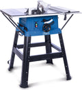 Scheppach Scie circulaire de table HS254, 240 V, 2200 W, Diamètre de scie Ø 254 mm, Hauteur de coupe 85 mm, Démarrage progressif, Support inclus