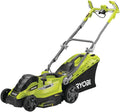 RYOBI - Tondeuse Électrique 1500W RLM15E36H, Largeur Ø36cm, Bac Semi-Rigide 45L, Réglage Centralisé, Brancard Ajustable, Guidon Ergonomique