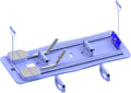 Planche de Pilates pour entraînement à domicile, planche abdominale portable pour exercices de fitness, appareil de Pilates pour la maison