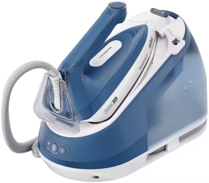 Braun CareStyle 3 - Fer à repasser vapeur compact avec chauffe-eau 7 bars, technologie Eco iCare, semelle FreeGlide 3D, repassage rapide et doux