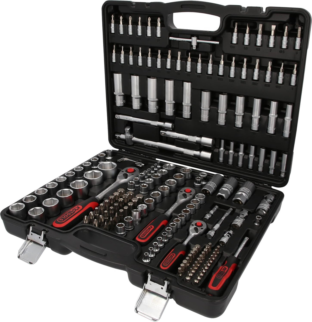KS Tools 917.0779 - Caisse à Outils Complète en Coffret Douille et Accessoires en 1/4'