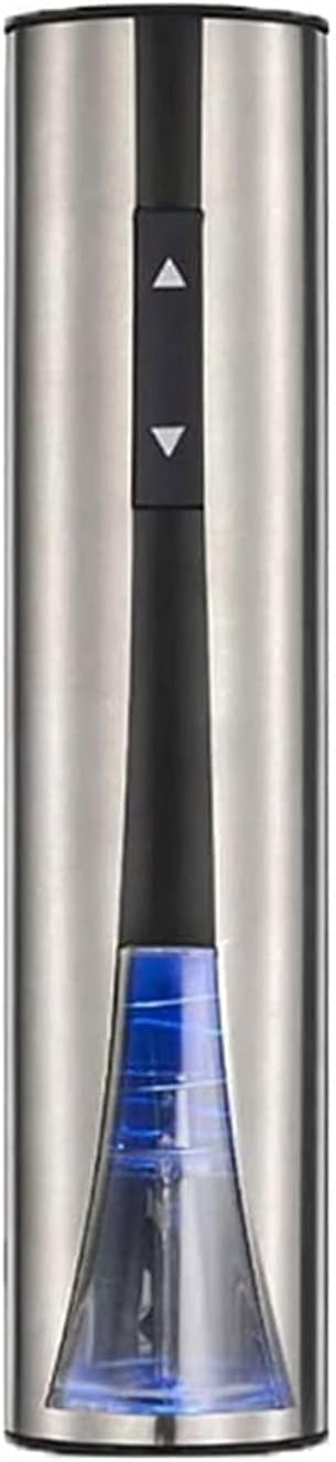 KJdxfhFH Tire-Bouchon électrique, Tire-Bouchon Automatique avec Coupe-Capsule, Rechargeable, Argent
