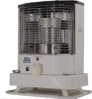 SAVICHEM Poêle à combustible liquide kcf-s24 2400 W allumage piézo-électrique cm 42 x 31 x 52 H 75 m3